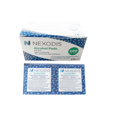 Nexodis Gaziki Nasączone Alkocholem Op 100szt