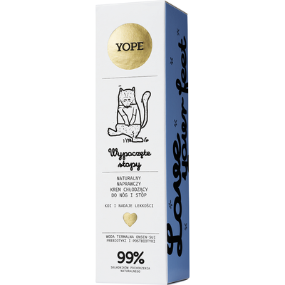 Yope Naturalny Naprawczy Krem Chłodzący Do Nóg I Stóp Wypoczęte Stopy 75 Ml