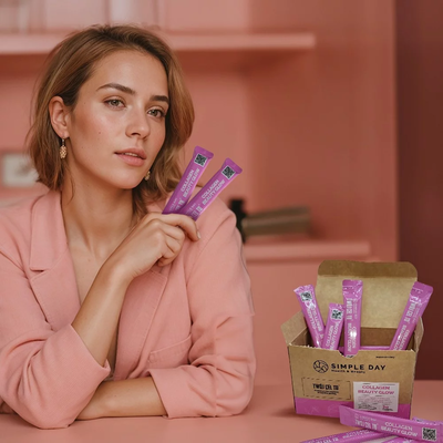 Twój Cel To Collagen Beauty Glow Suplement Diety Wspierający Skórę 30 Saszetek