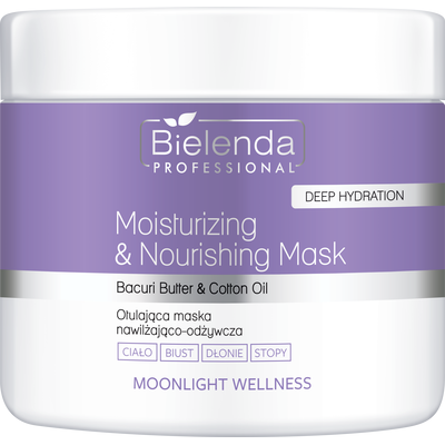 Bielenda Moonlight Wellnes Otulająca Maska Nawilżająco-Odżywcza, 600g