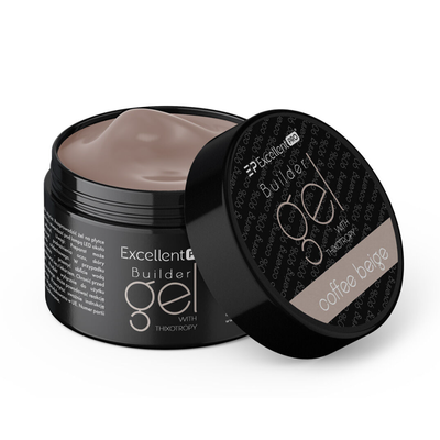 Excellent PRO Builder Gel With Thixotropy Coffee Beige 15g
