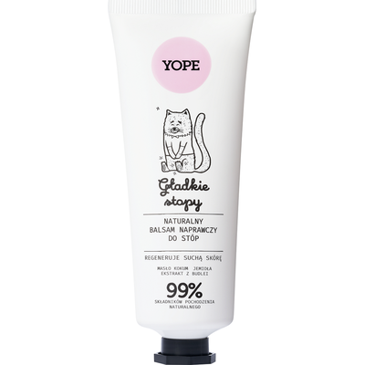 Yope Naturalny Balsam Naprawczy Do Stóp Gładkie Stopy, 75 Ml