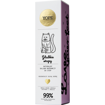Yope Naturalny Balsam Naprawczy Do Stóp Gładkie Stopy, 75 Ml