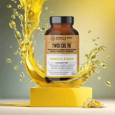 Twój Cel To Omega 3 Max Suplement Diety Na Serce 60 Kapsułek