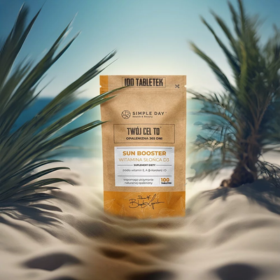 Twój Cel To Sun Booster Suplement Diety Wspierający Opalanie 100 Tabletek