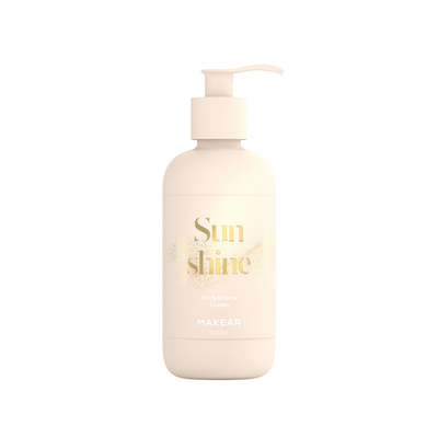 Makear Balsam Do Dłoni I Ciała ,,Sunshine'' Ze Złotą Drobiną Mica 300ml
