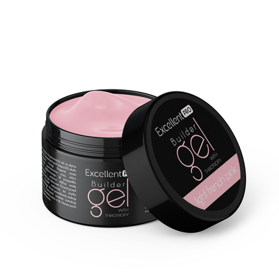 Excellent PRO Builder Gel With Thixotropy Light French Pink 15g