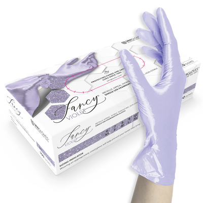 Unigloves Rękawiczki Nitrylowe 100 Sztuk - Fancy Violet