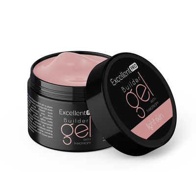 Excellent PRO Builder Gel With Thixotropy Light Skin 50g