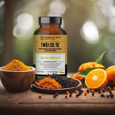 Twój Cel To Slim Belly Suplement Wspierający Metabolizm 60 Kapsułek