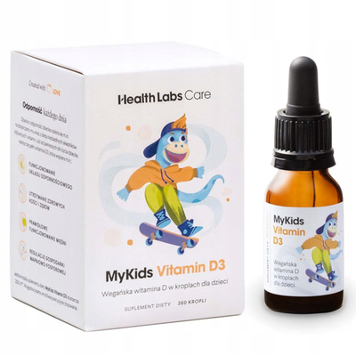 Health Labs Care MyKids Vitamin D3 Dla Dzieci W Kroplach 9,7ml