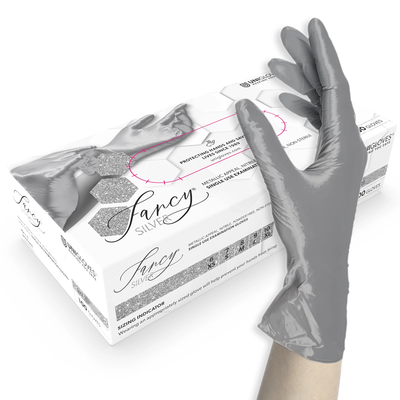 Unigloves Rękawiczki Nitrylowe 100 Sztuk - Fancy Silver