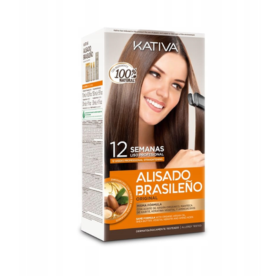 Kativa Alisado Brasileno Kit Zestaw Do Keratynowego Prostowania Włosów