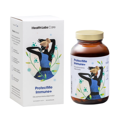 Health Labs Care ProtectMe Immune+ Zaawansowane Wsparcie Odporności Z Colostrum I Cynkiem 120 Kapsułek