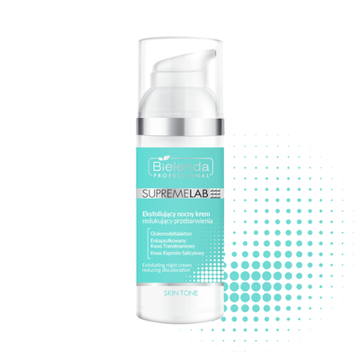 Bielenda Skin Tone Eksfoliujący Nocny Krem Redukujący Przebarwienia 50ml