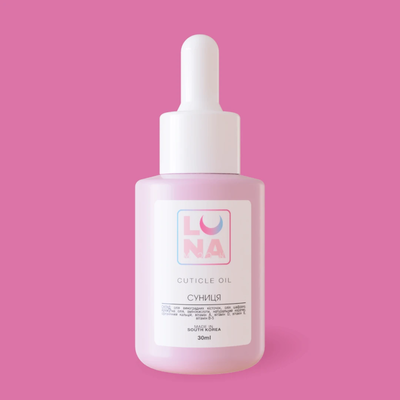 LunaMoon Olejek Do Skórek O Zapachu Truskawkowym 30ml