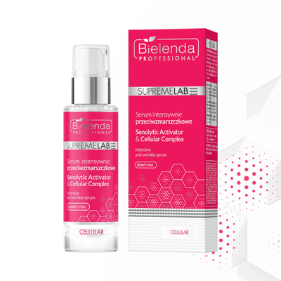 Bielenda Cellular Serum Intensywnie Przeciwzmarszczkowe Senolytic Activator &amp; Cellular Complex 30ml