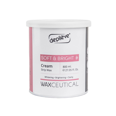 Depileve - Wosk Miękki Soft &amp; Bright Cream Wax 800ml