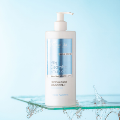 Bielenda Hydro Plumping Mleczna Emulsja Oczyszczająca, 500ml