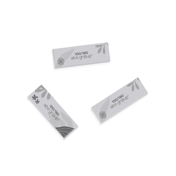 Aba Group Tear-Off Buffer Flowers Blok Jednorazowych Polerek Do Odrywania “Flowers” 100/180, 15 Sztuk