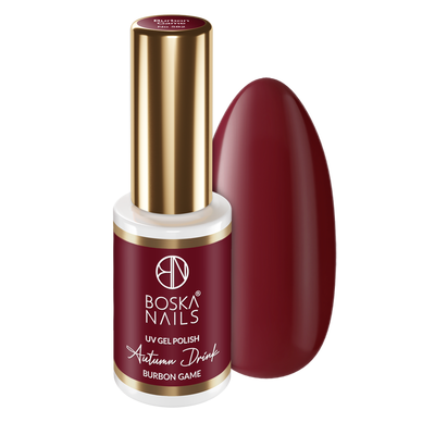 Boska Nails Lakier Hybrydowy Autumn Drink Burbon Game No 582 6ml