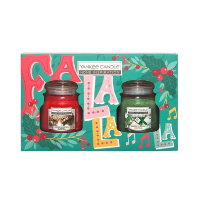 Yankee Candle Zestaw 2 Małe Świece Fa La La La