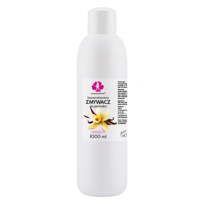 Allepaznokcie Zmywacz Wanilia 1000 ml