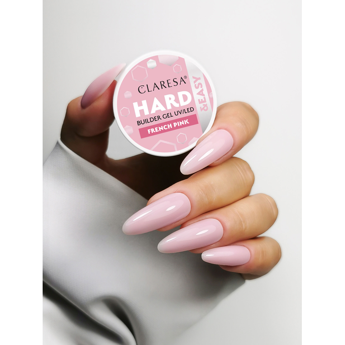 Claresa Żel Budujący Hard&Easy Builder Gel French Pink 12g