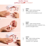 Semilac Lakier Do Paznokci Led Light L16 EASY OFF Magenta Crush 7 ml