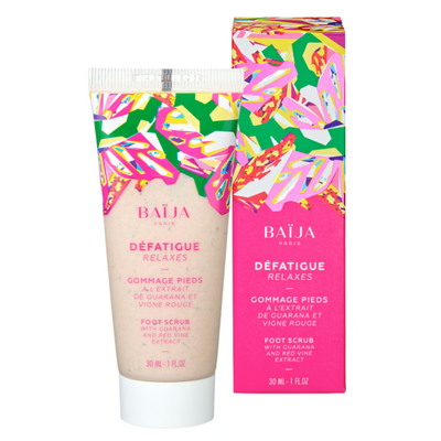 Baija Relaxing Feet Scrub Gommage Pieds Defatigant Peeling Do Stóp Łagodzący Zmęczenie 30ml