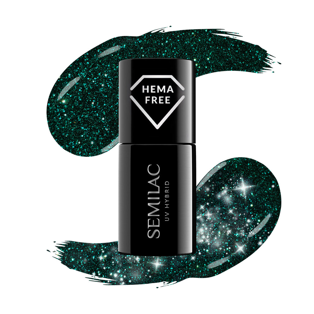 Semilac Hybridnagellack 456 Spektakuläre Nacht 7ml