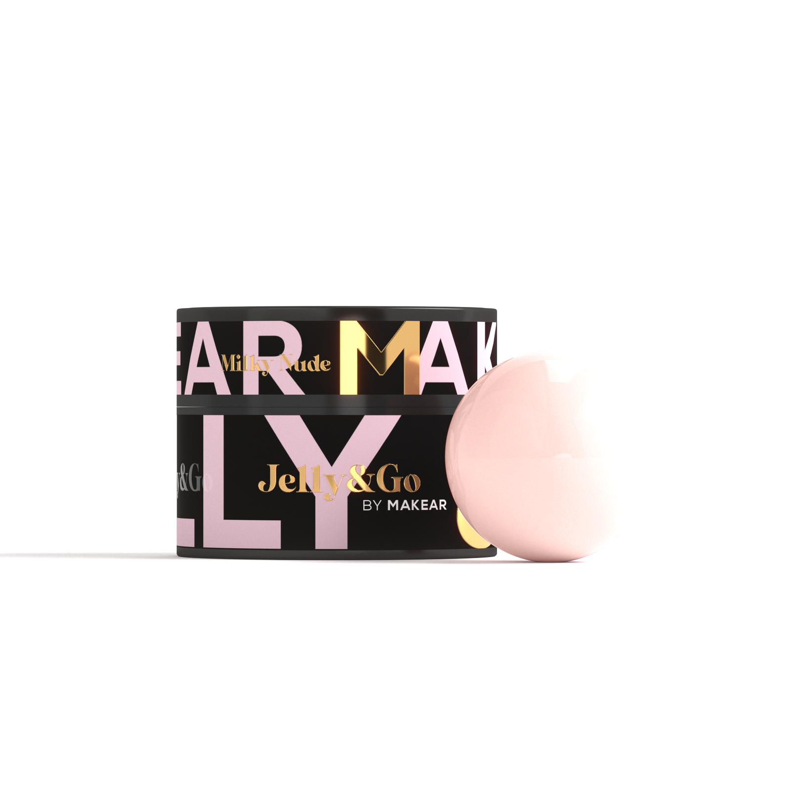 Makear Jelly Builder Gel Jelly&Go JG03 Milky Nude 15ml